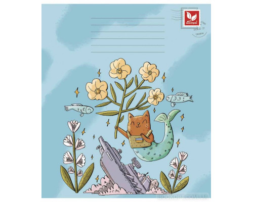 Набір зошитів 3 шт Школярик В5 в клітинку 12 арк