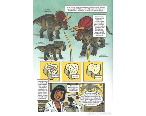 Наука в коміксах. Динозаври: пір’я та скам’янілості