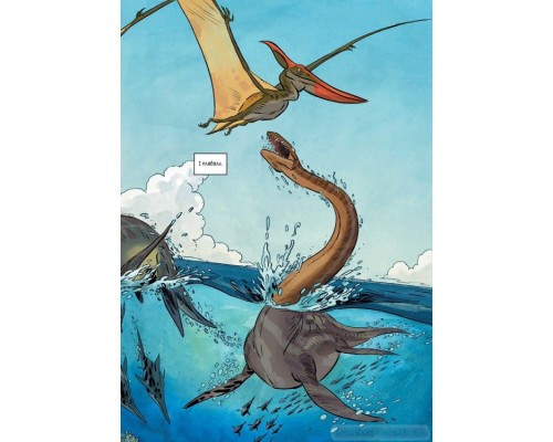 Наука в коміксах. Динозаври: пір’я та скам’янілості