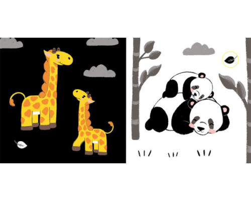 Мама і маля. Моя контрастна книжка