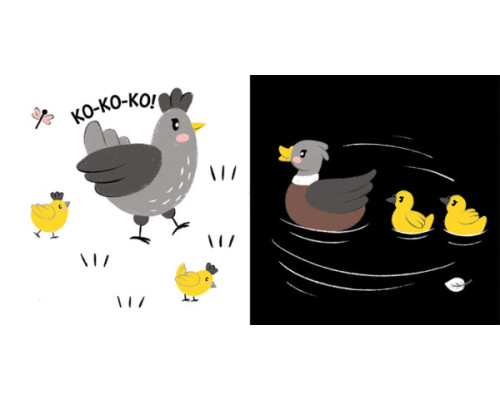 Мама і маля. Моя контрастна книжка