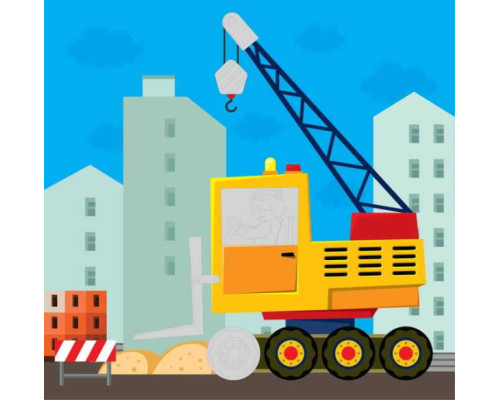 Транспорт. Наклейки малюкам