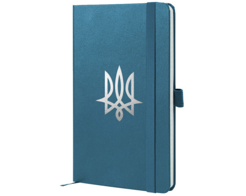 Книга записна А5, 96 аркушів клітинка м'яка обкладинка Axent Partner Tryzub 8201-47-3-A Книга записна А5, 96 аркушів клітинка м'яка обкладинка Axent Partner Tryzub 8201-47-3-A