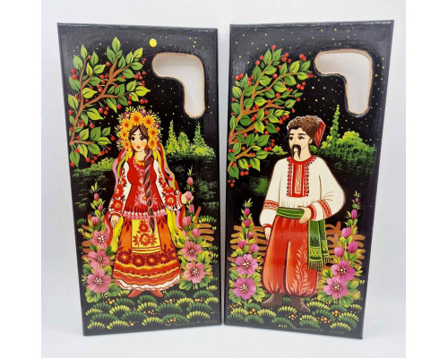 Дерев’яна кухонна дошка "Красуня-українка"