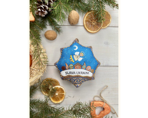 Souvenir coffee flavored "Christmas star "Glory to Ukraine"