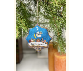 Souvenir coffee flavored "Christmas star "Glory to Ukraine"