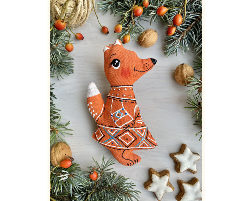 Handmade toy Smily-Wily the Fox