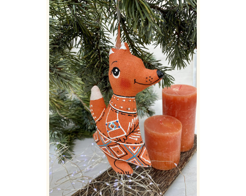 Handmade toy Smily-Wily the Fox