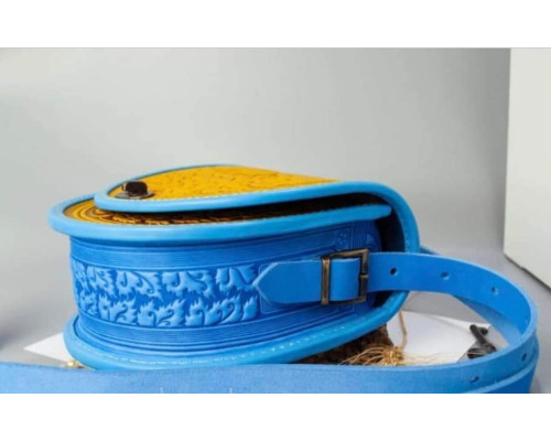 Сумка патріотична. Шкіра