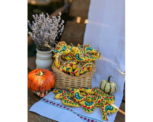 Набір із 4х підвісок Яворівська забавка